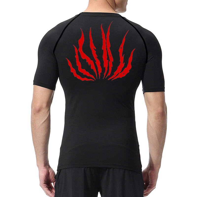 Graphic Print Athletic Quick D - Base Layer Top review and price