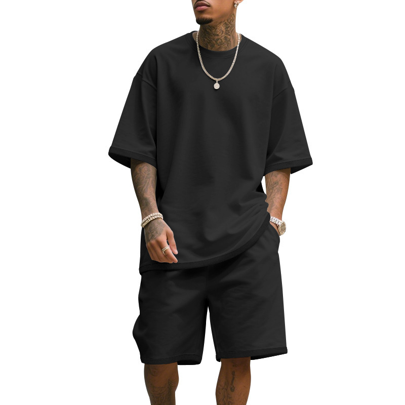 Men's Casual Two Piece Set Sum - T Shirt Tight Fit review and price