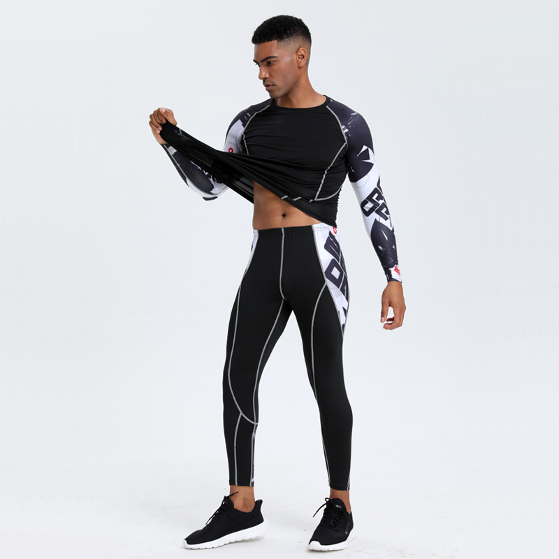 Men's PRO Sports Fitness Suit: - Compression Long Pant review and price