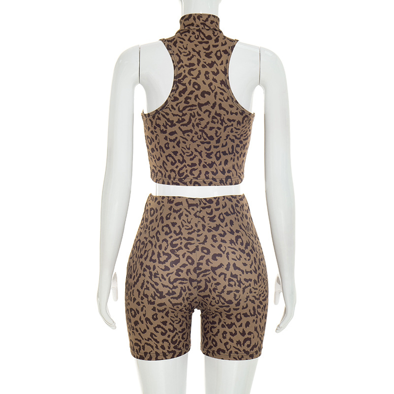 Leopard Print Ribbed Slim 2 Pi - Tank Top Ribbed review and price