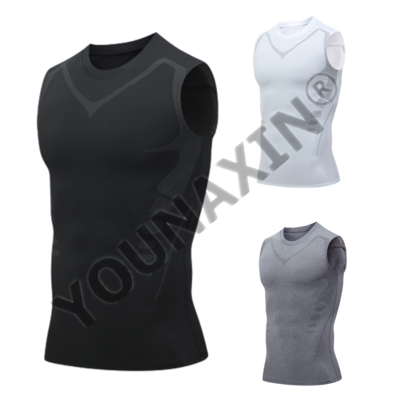 3 Pieces Men's Sleeveless T-Sh - Base Layer Top review and price