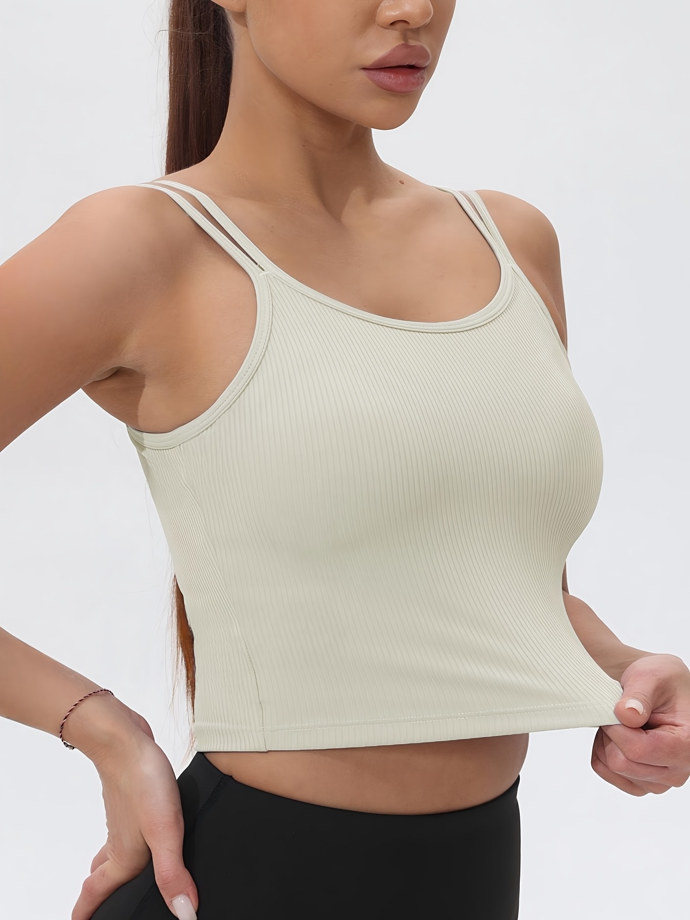 Fitfemme Women's Ribbed Sleeve - Tank Top Ribbed review and price