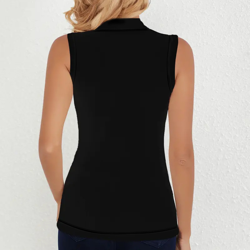 Womens Sleeveless Mock Neck Ri - Tank Top Ribbed review and price