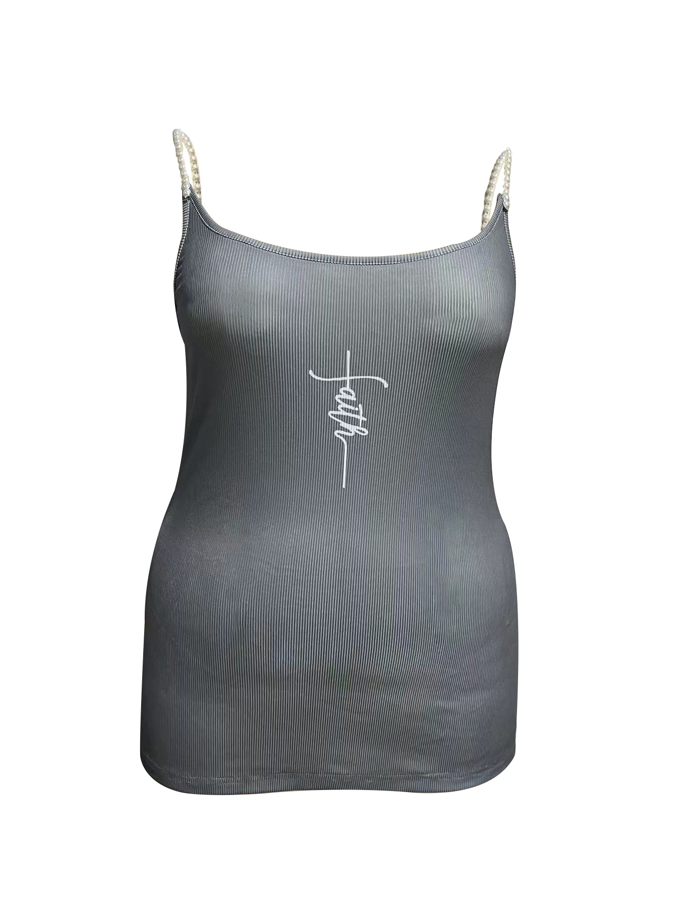 Plus Size Square Neck Pearl St - Tank Top Ribbed review and price